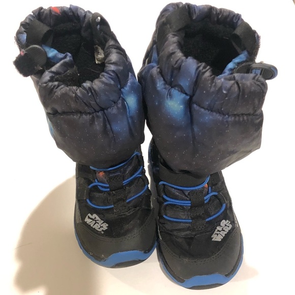 COPY - Disney Star Wars Boys M2P Sneaker Snow Boot Size 11.5T - Picture 2 of 7